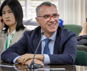 Visita da delegação de Macau à UnB. 14/10/2025 Foto: Beto Monteiro/Ascom UnB